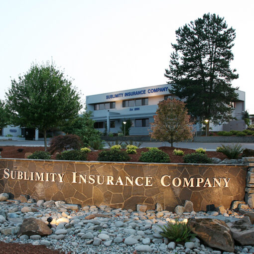Just off Hwy 22, the landmark Sublimity Insurance Co. office building is now on the market.