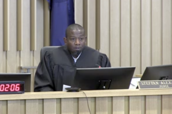 Judge stefan alexader verdict
