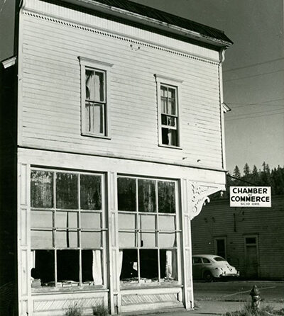 The old Scio Chamber of Commerce building, where the Scio Public Library was founded on March 13, 1948. City of Scio