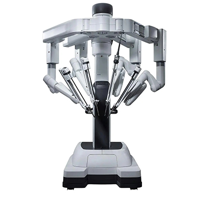 Here is a look at the da Vinci Xi robot surgery machine. It is manufactured by Intuitive Surgical of Sunnyvale, California. Santiam Hospital & Clinics is debuting its da Vinci on Oct. 31. Intuitive Surgical