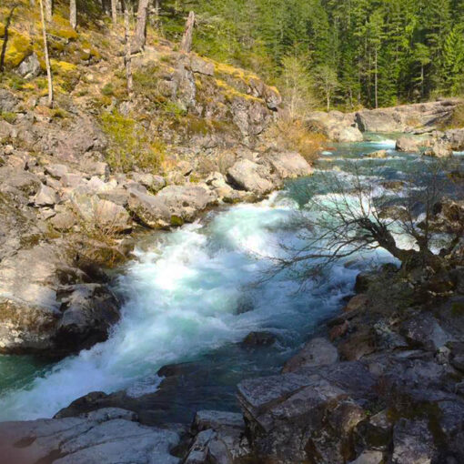 Here is a look at the Little North Santiam River from a viewpoint on the Little North Santiam trail. Efforts to restore the trail post-wildfires have received a big boost from the state. Steve Lundeberg